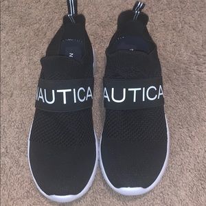 Worn once- nautica tennis shoes